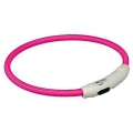 Trixie Flash Leuchtring USB Pink  / (Variante) L-XL