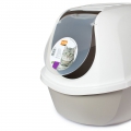 Bild 3 von Karlie Flamingo Katzentoilette Smart Cat  / (Variante) Dunkelrot