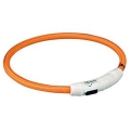 Trixie Flash Leuchtring USB Orange  / (Variante) M-L