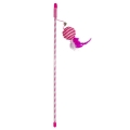 Duvoplus Cat Toy Spielangel Catchy Glitzerball - rosa