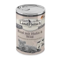 Landfleisch Cat Kitten Pastete Rind, Huhn & Wild  / (Variante) 400 g