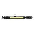 Trixie Flash + Reflect Halsband - Schwarz-Gelb  / (Variante) S-M: 30-40cm