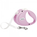 FLEXI Rollleine PUPPY Gurt - 2m, bis 12kg  / (Variante) rosa