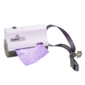 Poopidog Hundekotbeutelspender mit LED  / (Variante) violett