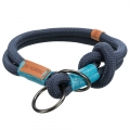 Trixie BE NORDIC Zug-Stopp-Halsband - dunkelblau  / (Variante) 30 cm