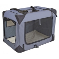 Bild 2 von Pet-Star Transport-Hütte, grau  / (Variante) 70 x 52 x 50cm