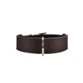 Hunter Halsband Basic 50 nickel, Hals 35-43 cm  / (Variante) braun