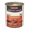 Animonda GranCarno Adult mit Geflügelherzen  / (Variante) 800 g