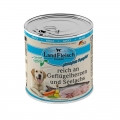 Landfleisch Dog Classic Geflügelherzen & Seelachs mit Gartengemüse  / (Variante) 800g