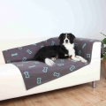 Bild 2 von Trixie Fleecedecke Barney -150x100cm mit Knochenmotiv