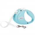 FLEXI Rollleine PUPPY Gurt - 2m, bis 12kg  / (Variante) hellblau